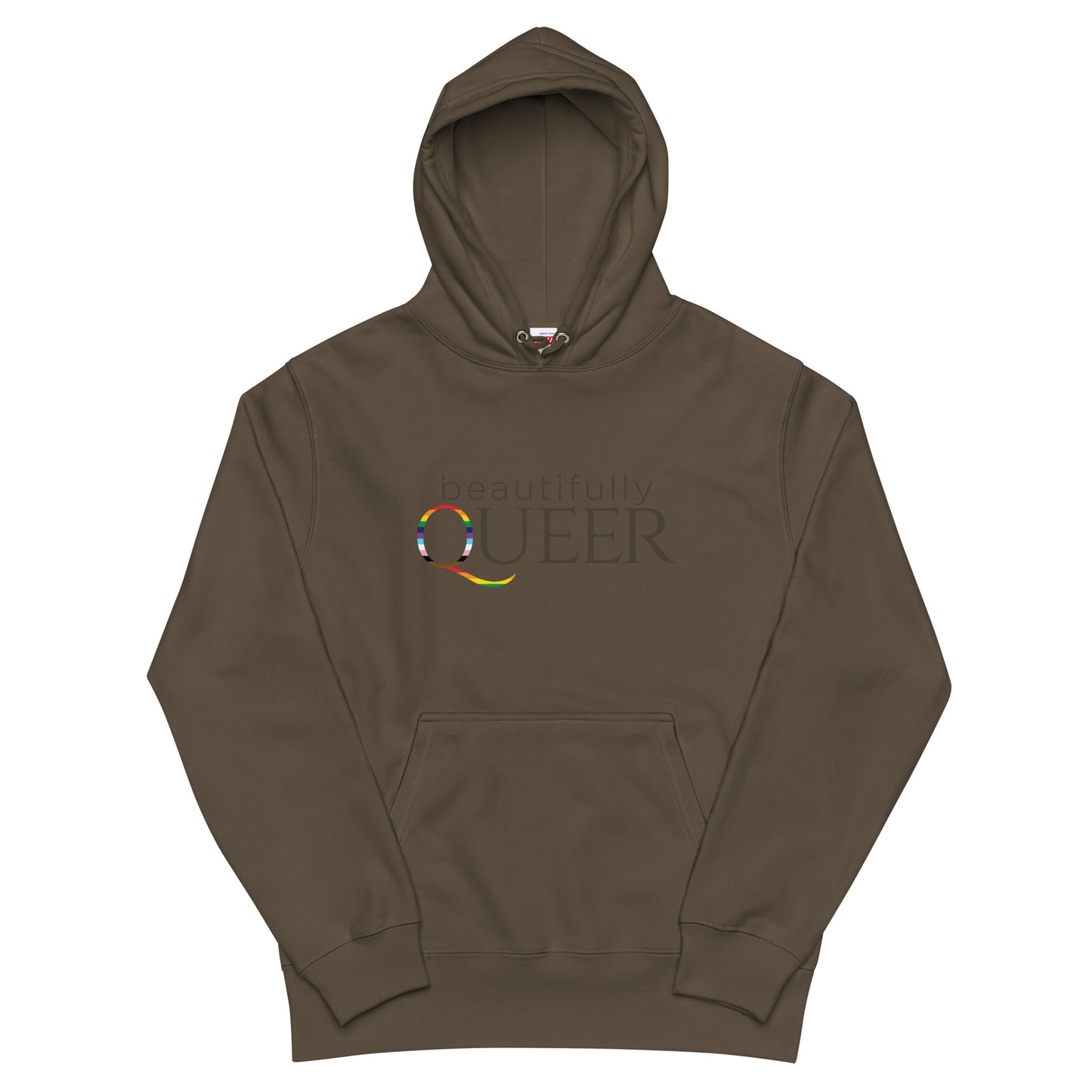 BEAUTIFULLY QUEER french terry pullover hoodie