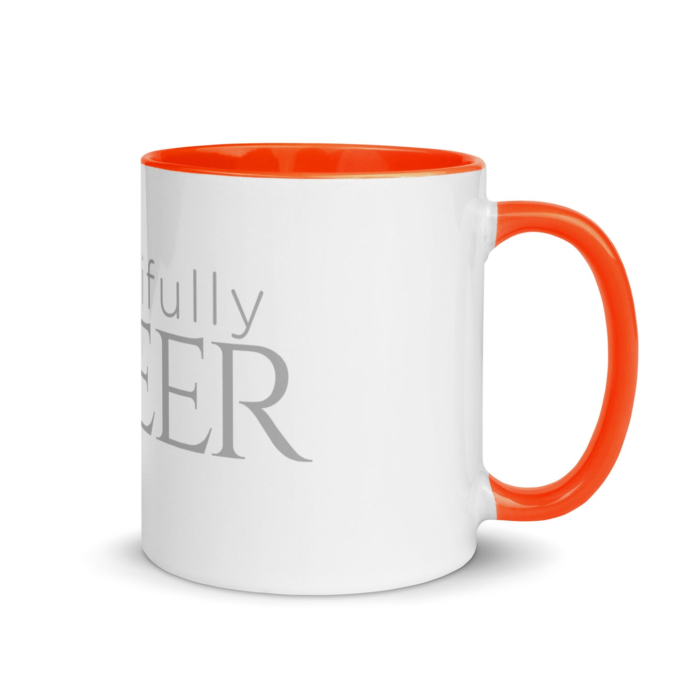 BEAUTIFULLY QUEER Mug with COLOR Inside(SEE ALL OPTIONS)