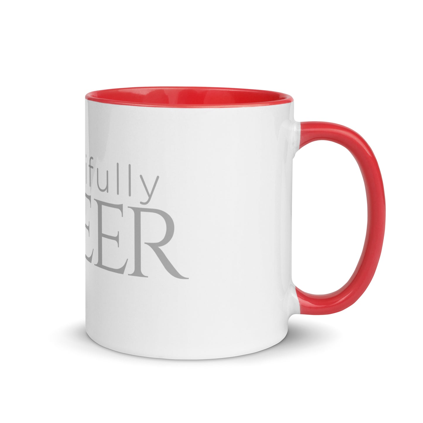 BEAUTIFULLY QUEER Mug with COLOR Inside(SEE ALL OPTIONS)